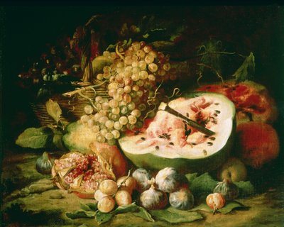 Natura morta di frutta su un ripiano da Frans Snyders or Snijders